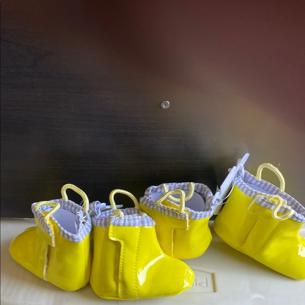Yellow Kids Shoes